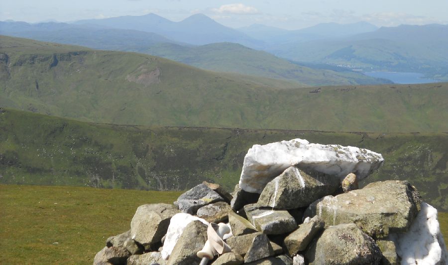 Ben More and Stob Binnein from Creagan na Beinne