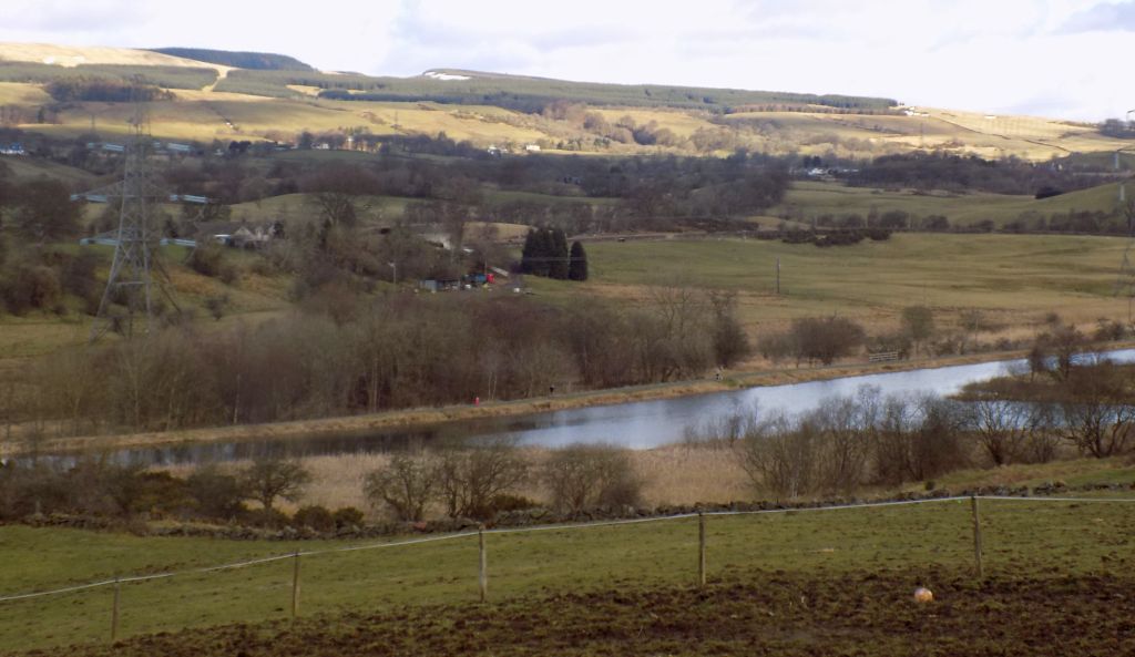 Forth & Clyde Canal from Croy Hill