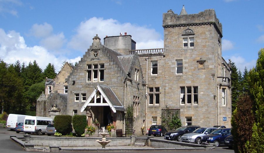 Edinbarnet House on the outskirts of Bearsden