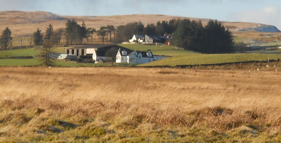 Muirhouses from Path to Craigton