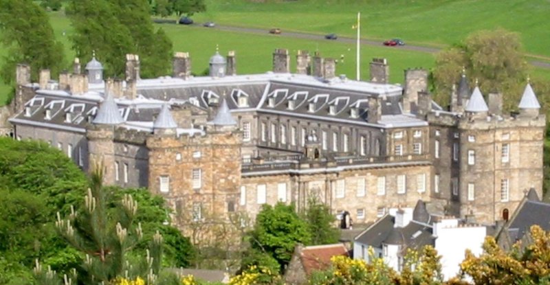 Holyrood Palace in Edinburgh