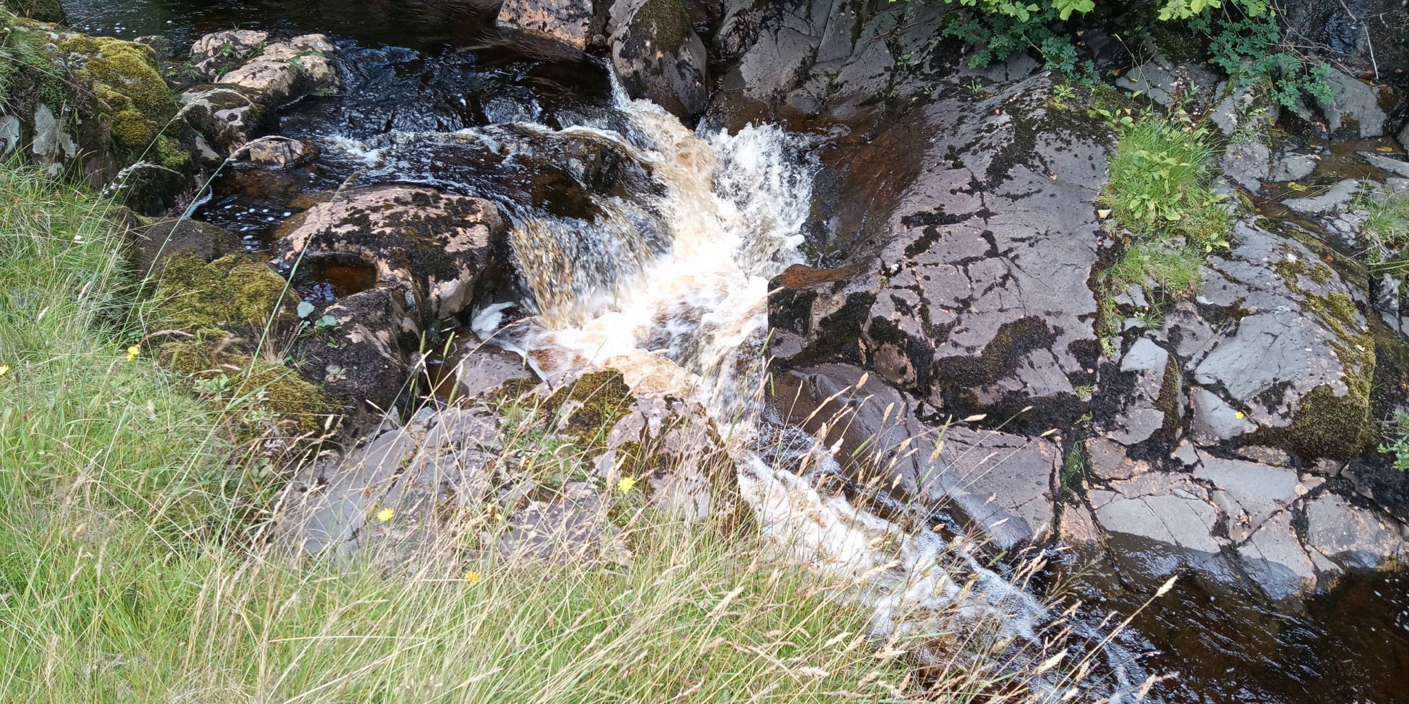 Waterfalls on Finglen Burn