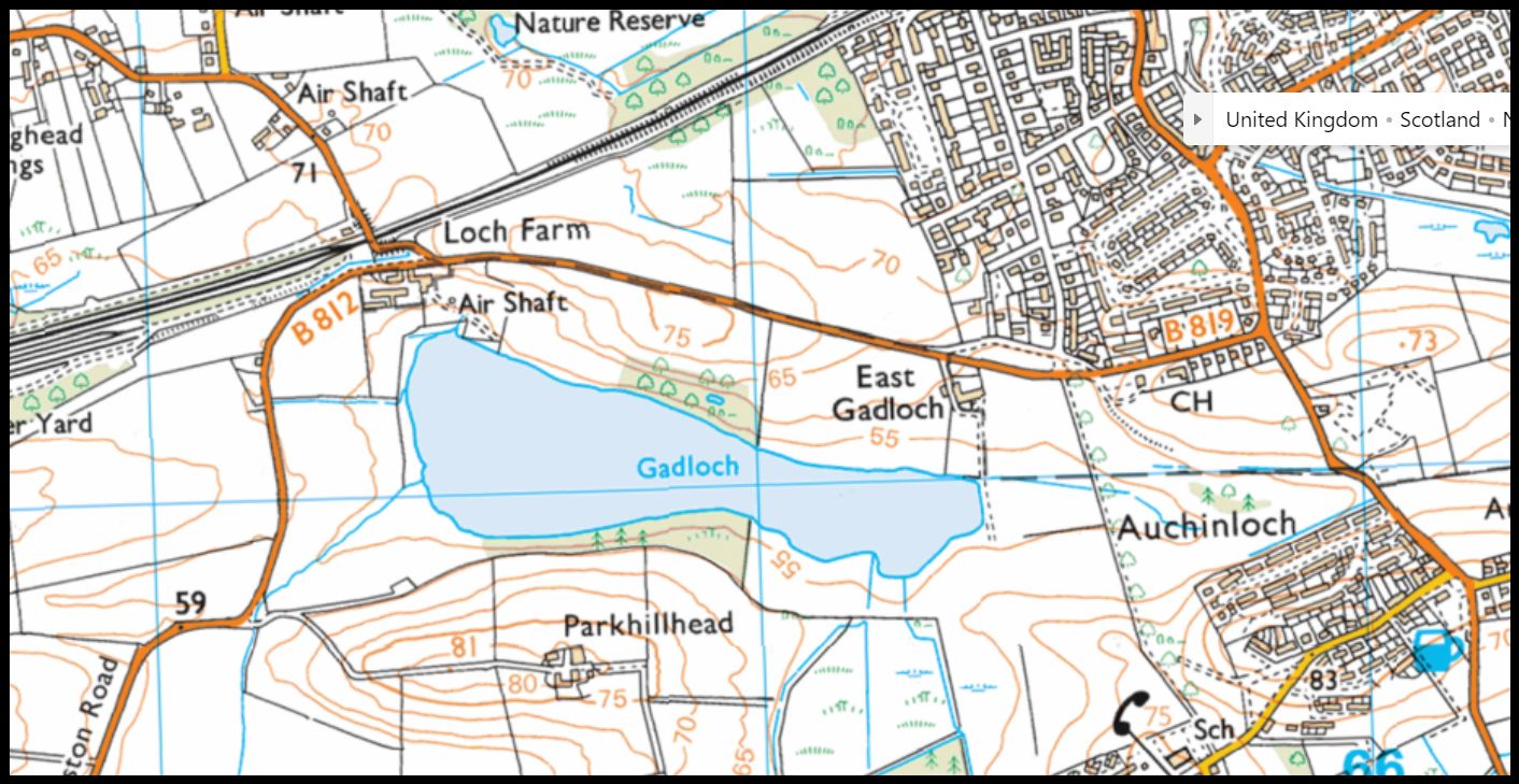 Map of Gadloch