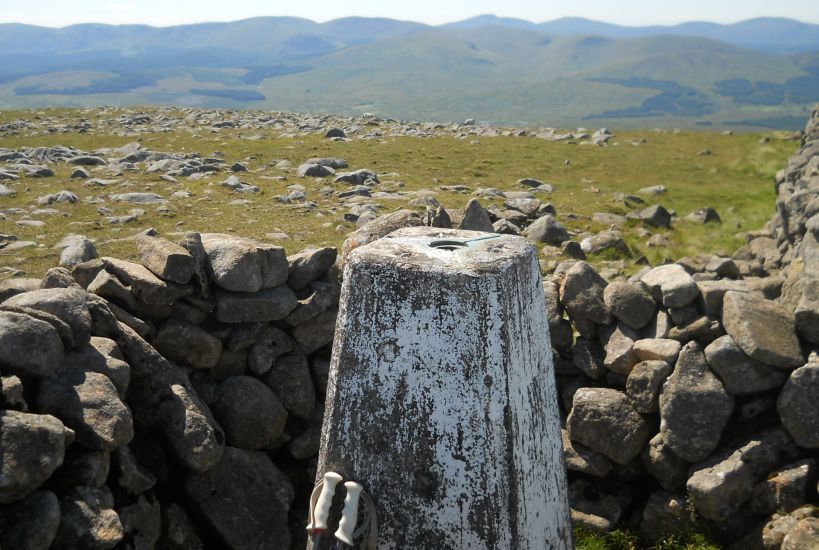 White Coomb above Loch Skeen from Lochcraig Head