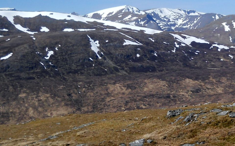 The Aenochs from Glas Bheinn