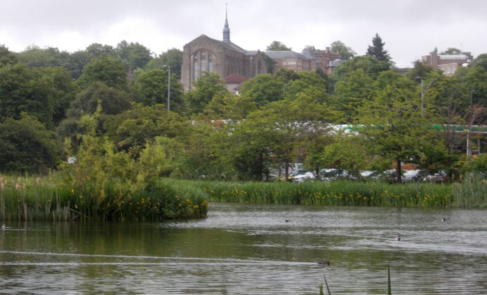 St John's Renfield Church from Bingham's Pond