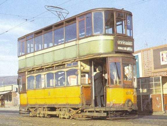 Glasgow Corporation tramcar