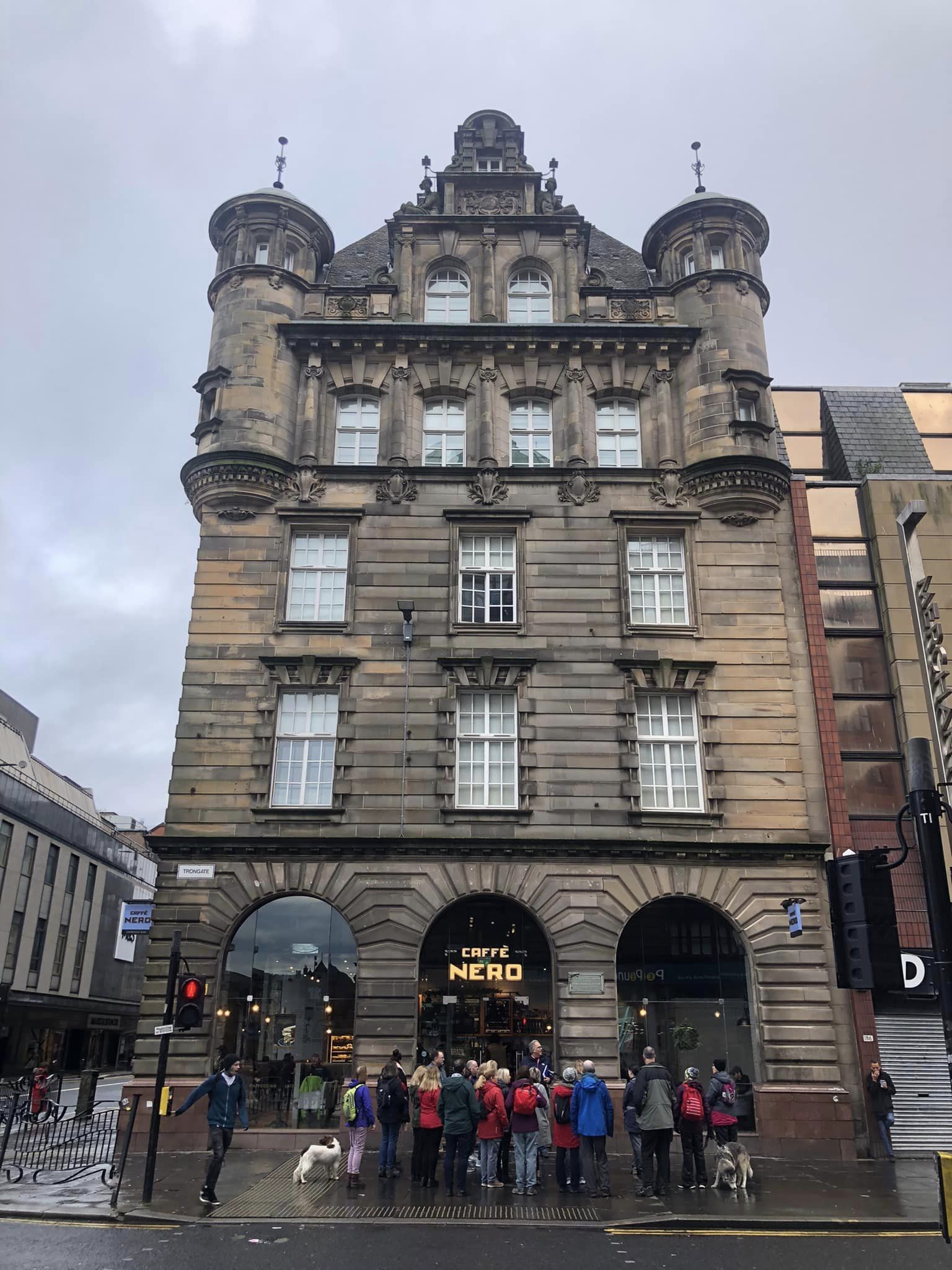 former National Bank of Scotland building in Glasgow city centre