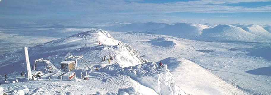 Summit Ridge of Meall a Bhuiridh in Glencoe