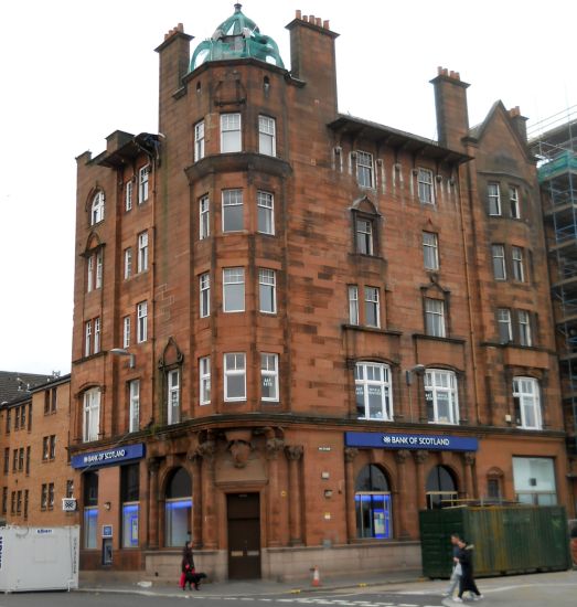 Bank of Scotland Building at Govan Cross