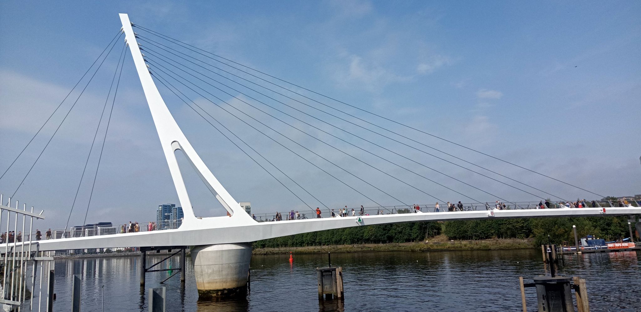 Bridge from Govan Cross over the River Clyde to Partick