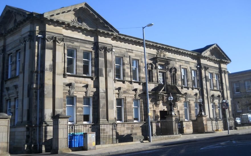 Health Board Building in Beckford Street of Hamilton