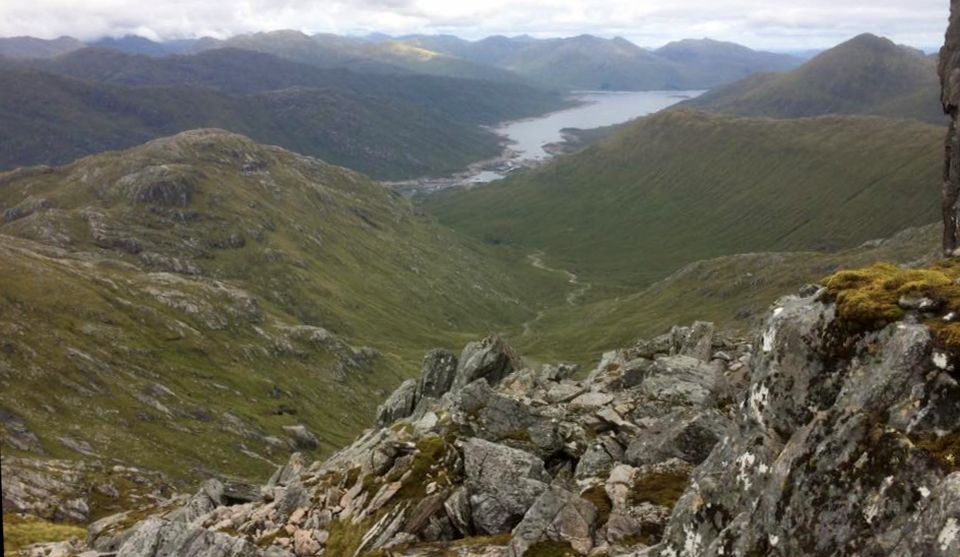 Loch Quoich and Gairich from Sgurr na Ciche