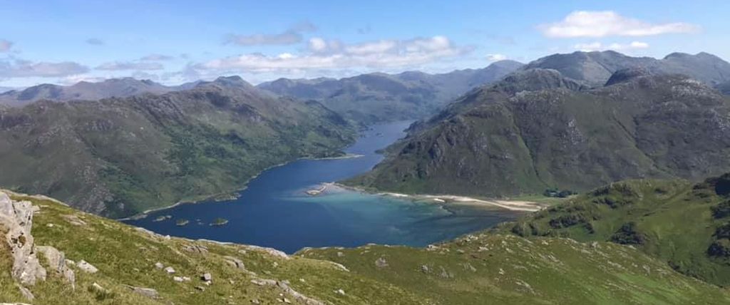 Loch Hourn from Ladhar Bheinn