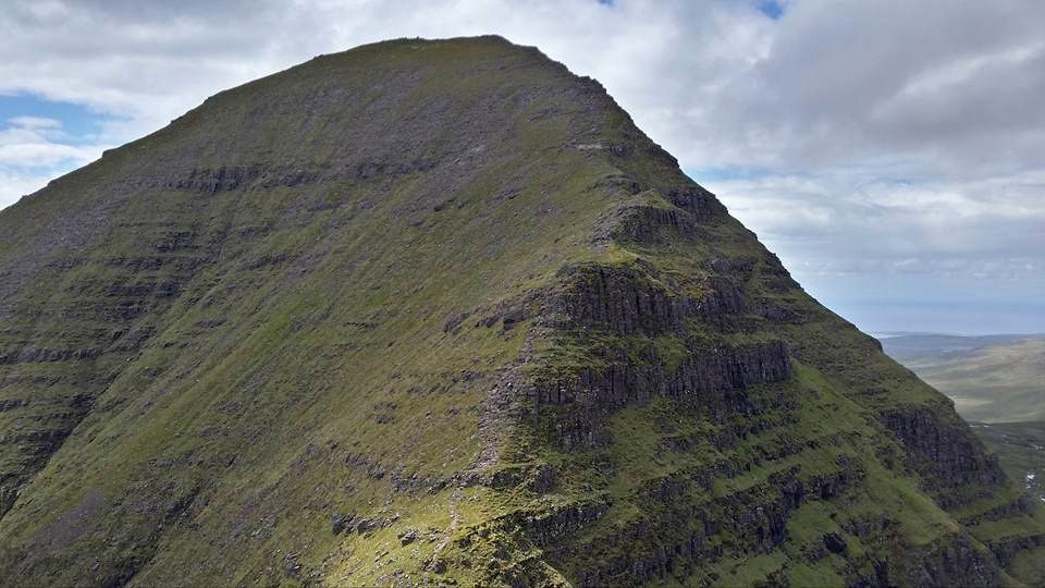 Beinn Alligin in the Torridon Region of the NW Highlands of Scotland