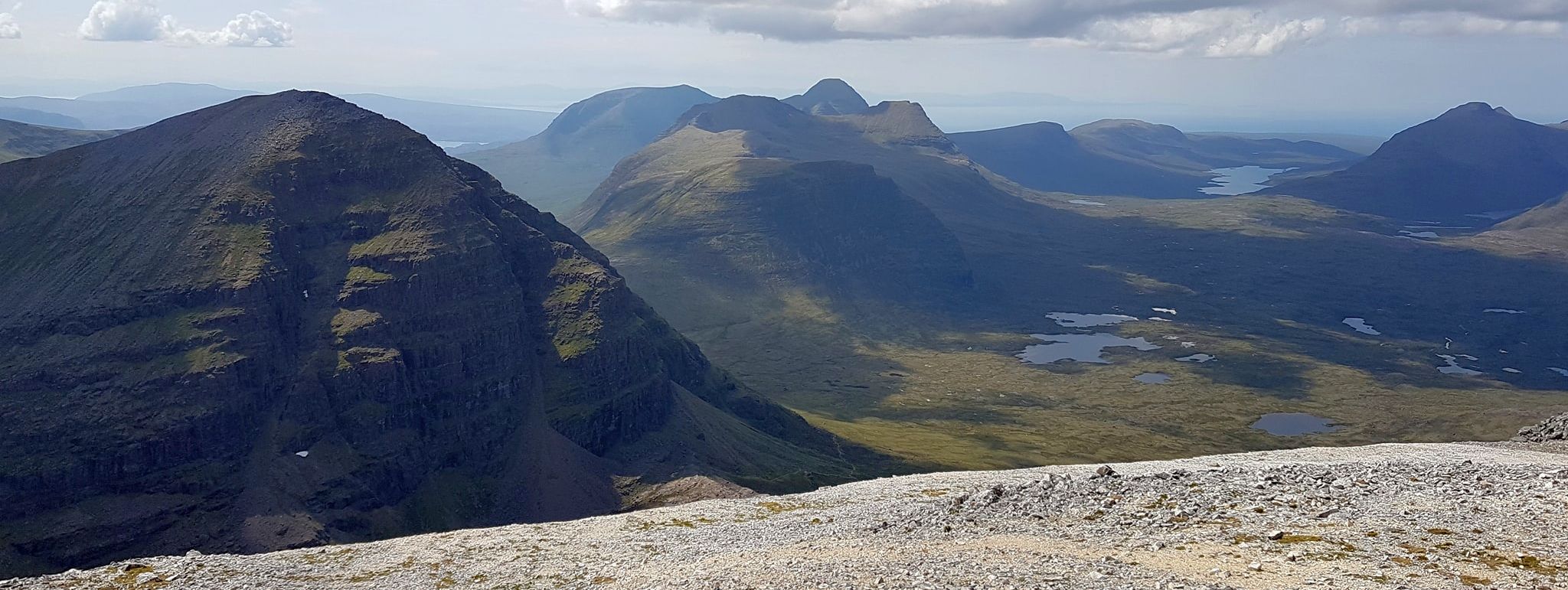 View from Ruadh-stac Mor on Beinn Eighe