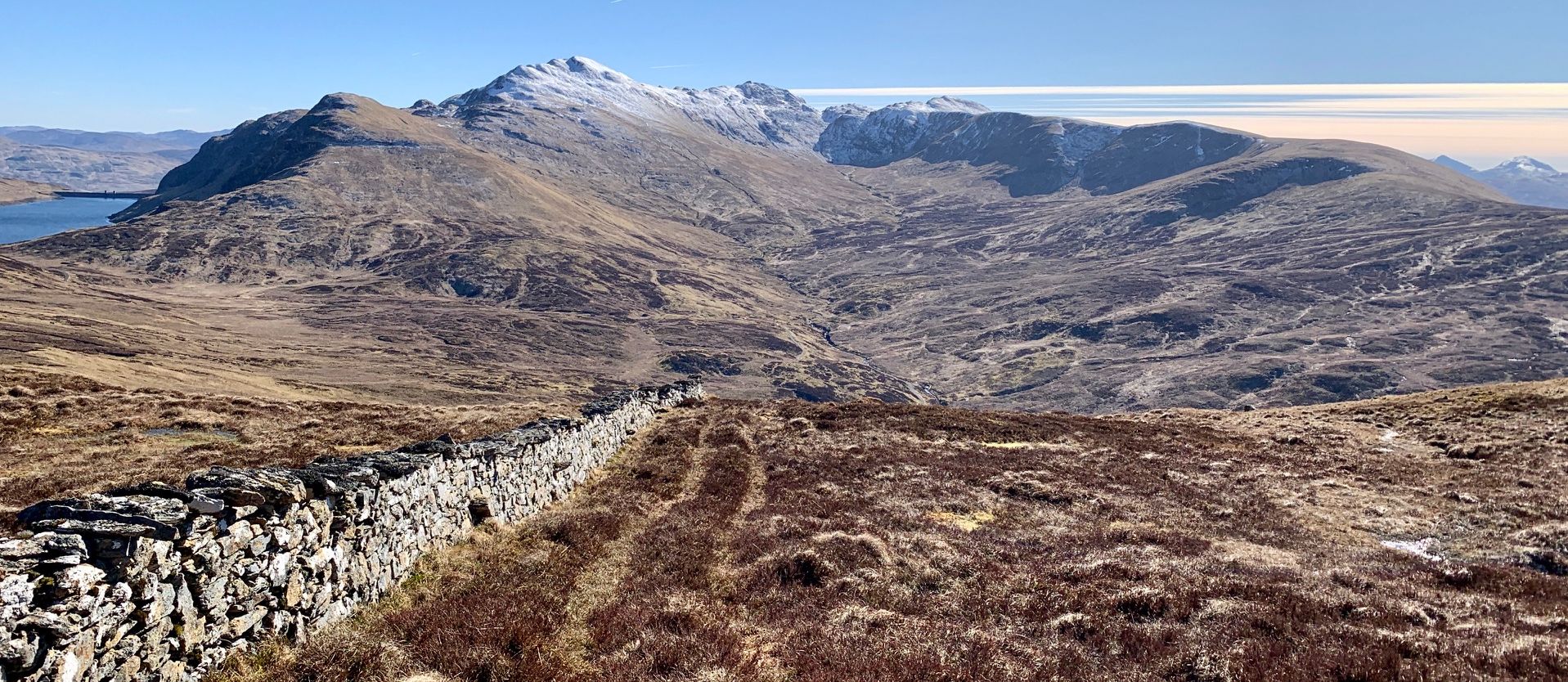 Meall nan Tarmachan from Meall nam Maigheach