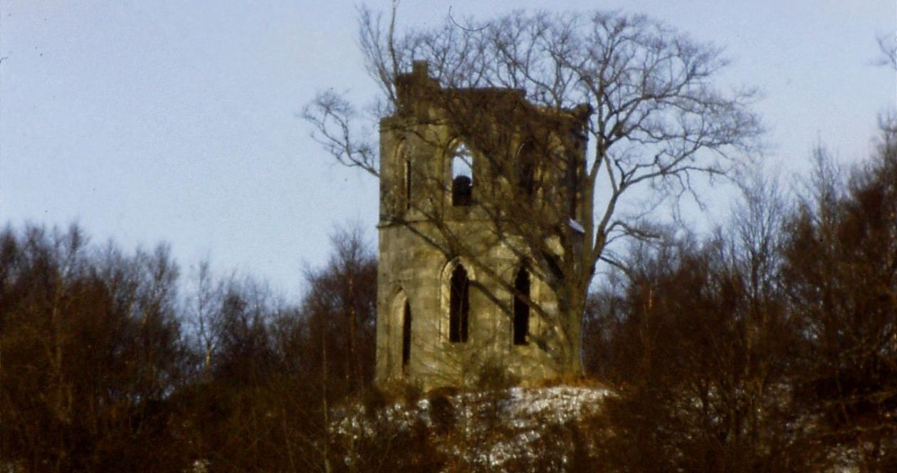 Remains of Smith's Folly at Mugdock Country Park