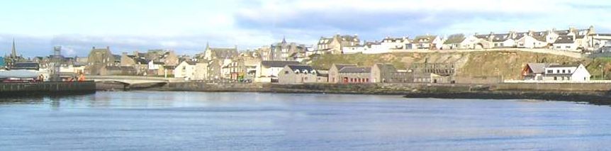 Harbour at Wick on the North East Coast of Scotland