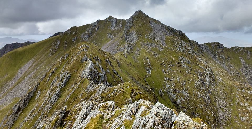 Forcan Ridge on The Saddle