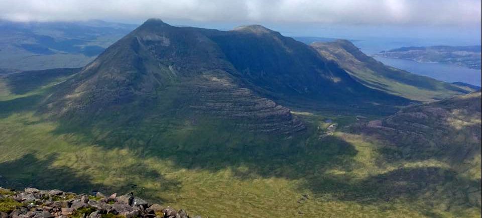 Bienn Damh above Loch Torridon in the NW Highlands of Scotland