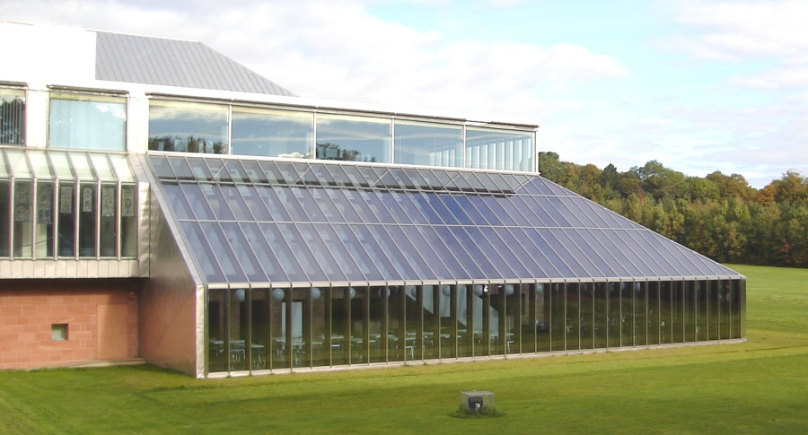 Burrell Gallery Building in Pollok Country Park