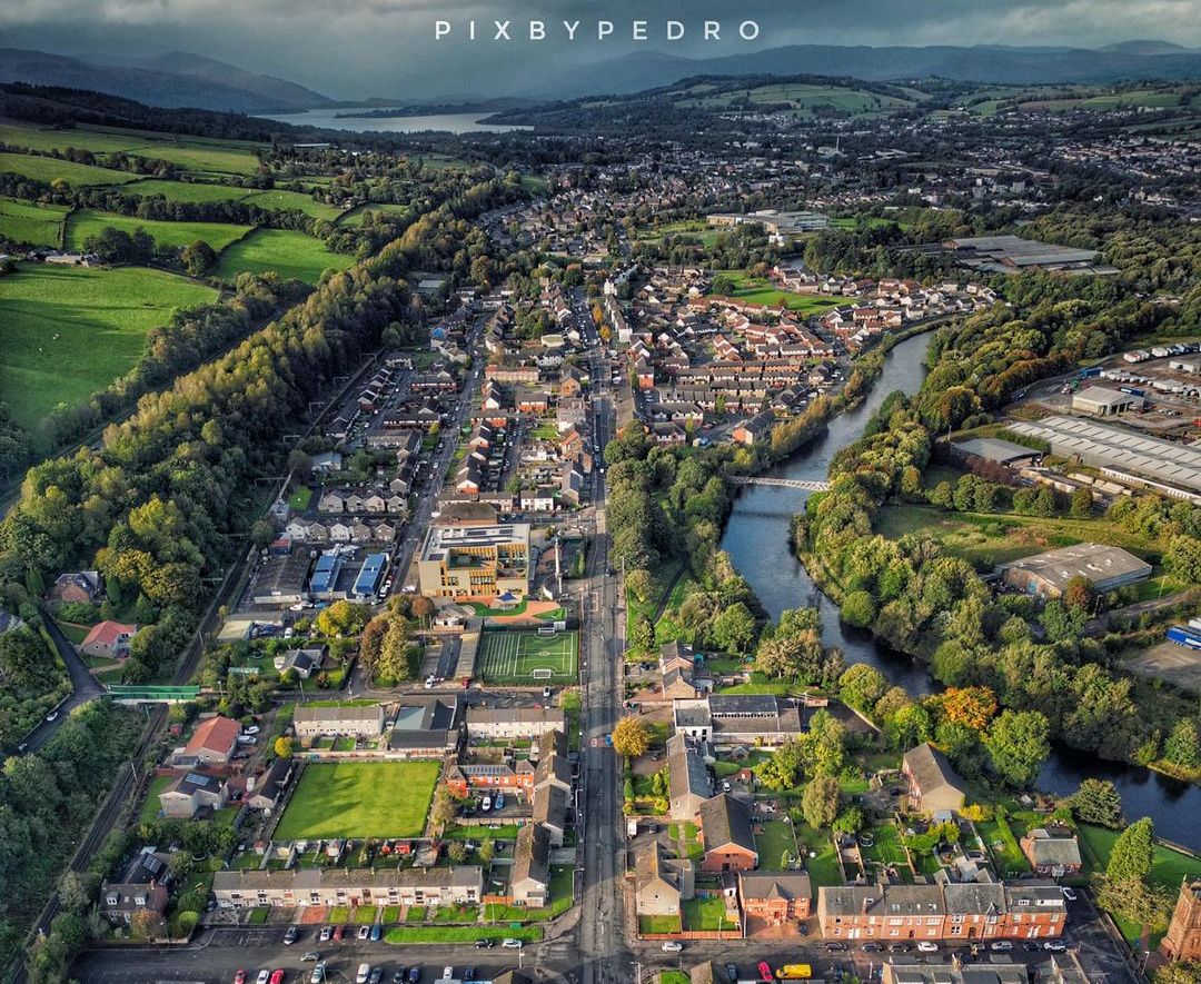 Aerial view of Renton