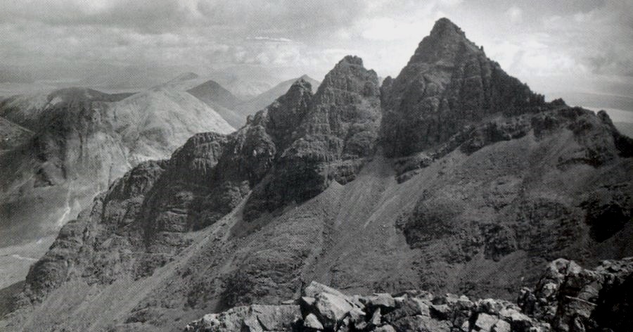 Pinnacle Ridge of Sgur nan Gillean on the Isle of Skye