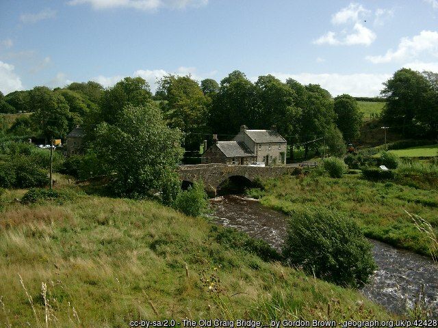 The Old Craig Bridge over the Avon River