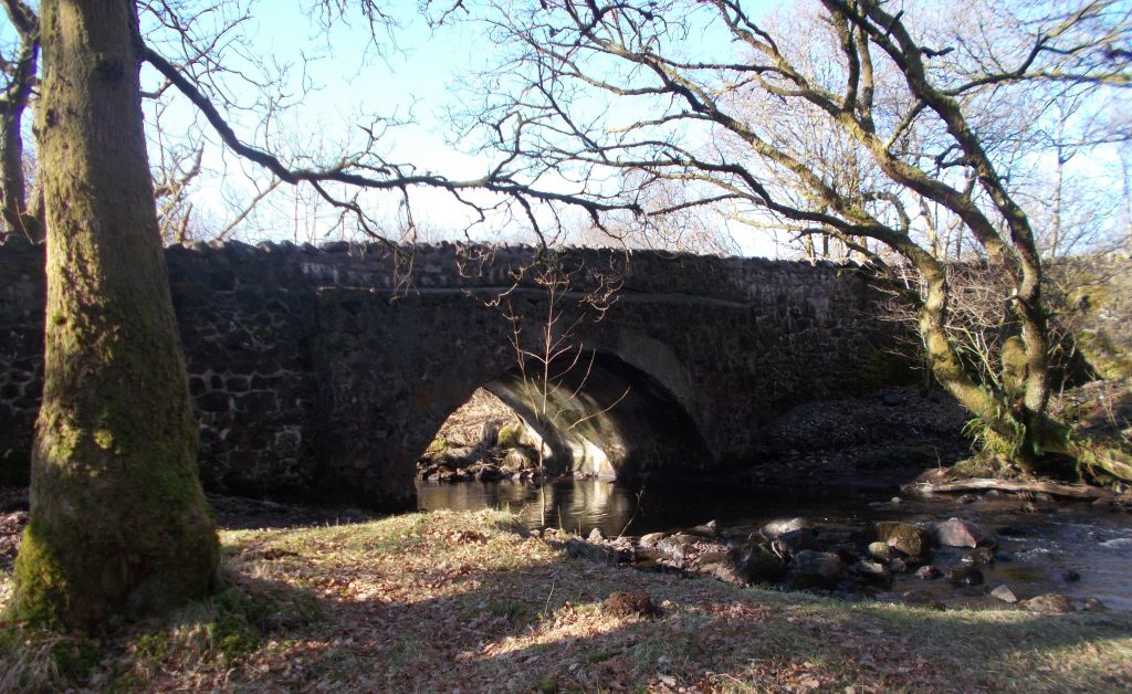 Craigallian Bridge across Allander River at Khyber Pass