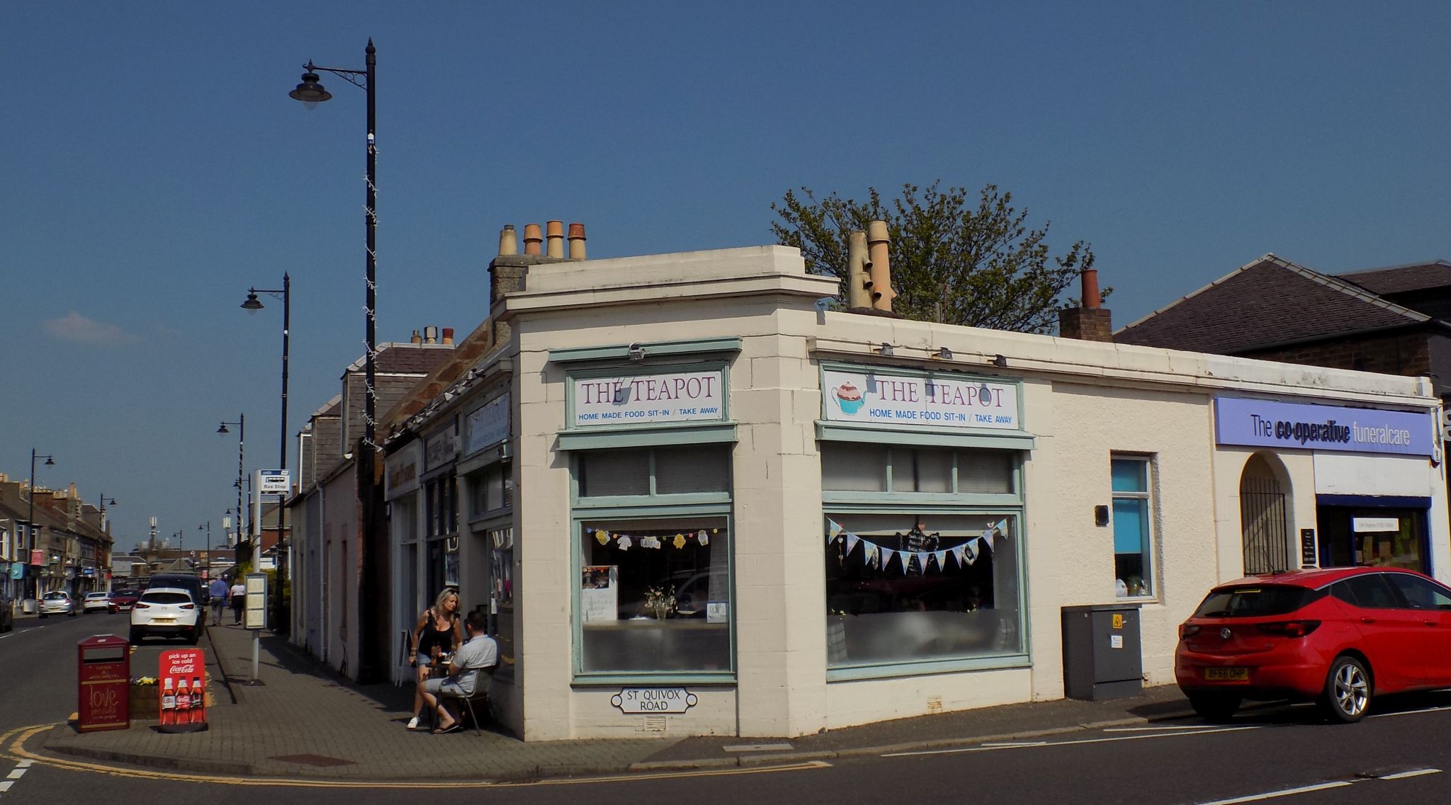 The "Teapot" Restaurant in Prestwick