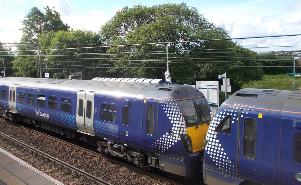 Train at Railway Station in Westerton