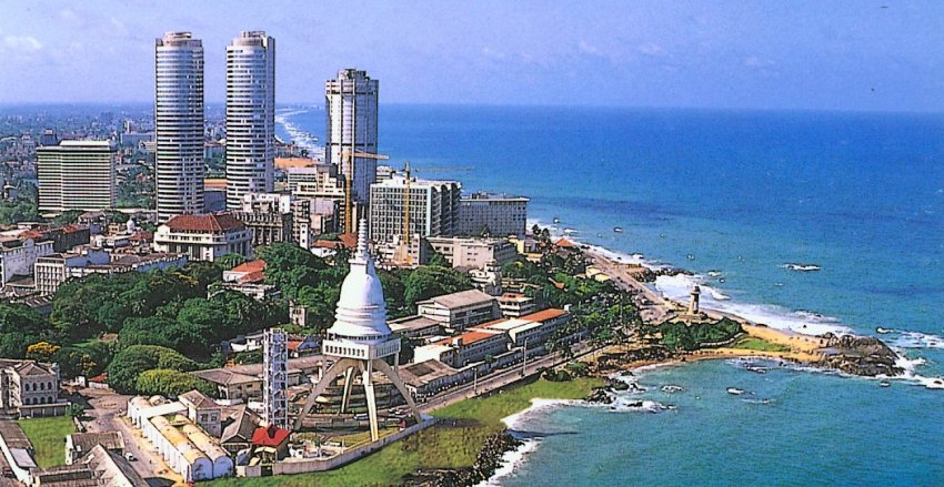 Colombo City - capital of Sri Lanka