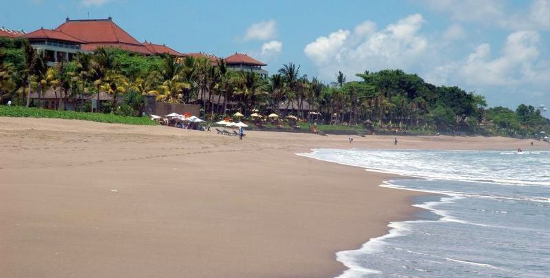 Seminyak Beach on the Indonesian Island of Bali