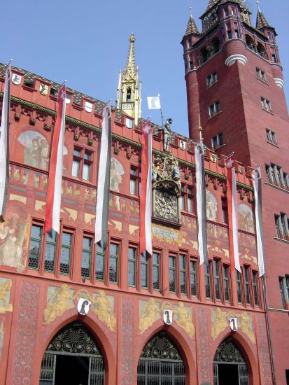 Town Hall in City of Basle