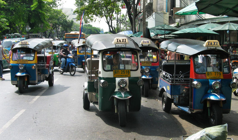 Tuk-tuks in Bangkok