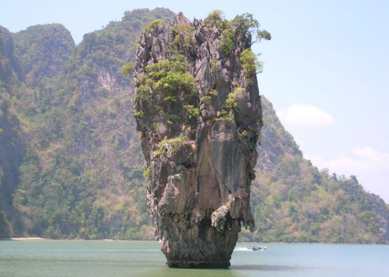 James Bond Island in Phang Nga Bay in Southern Thailand