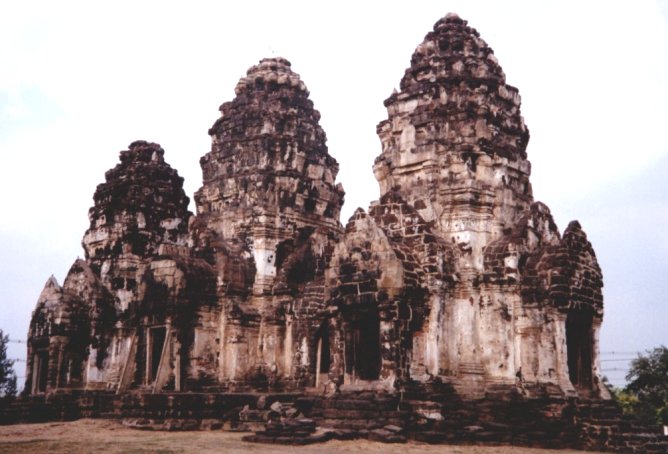 Prang Sam Yot in Lopburi