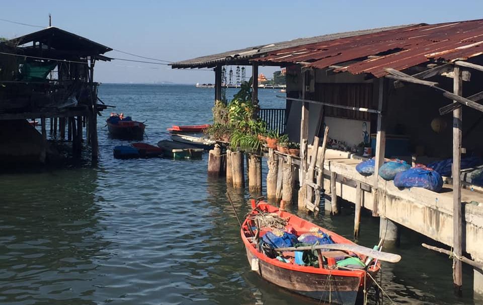 Fishing port at Si Ratcha in SE Thailand