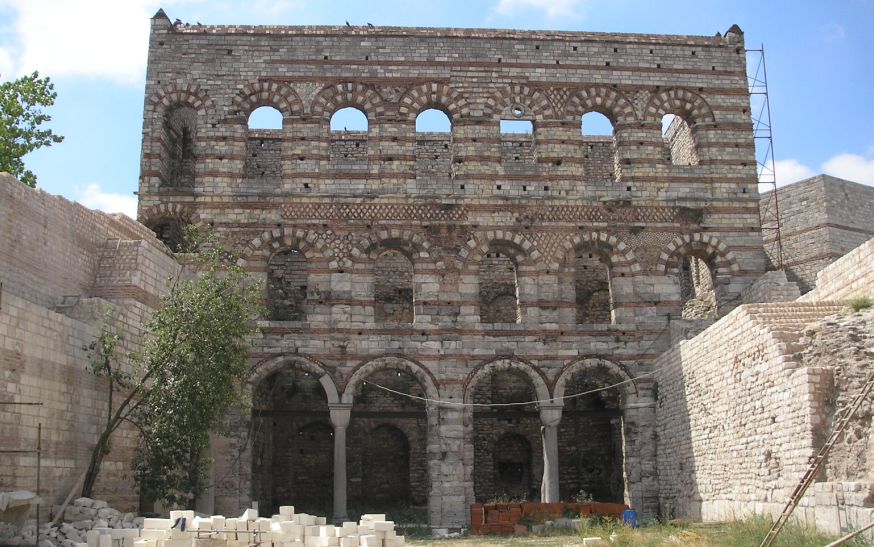 Tekfur Palace in Istanbul in Turkey