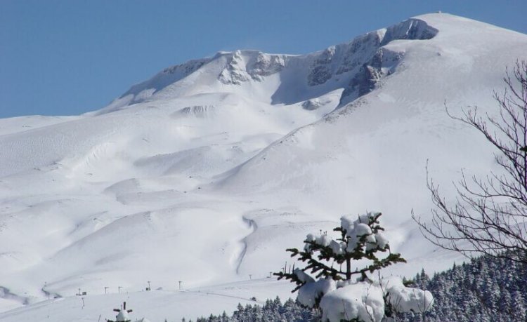 Mt. Uludag ( Mt. Olympus ) in Turkey