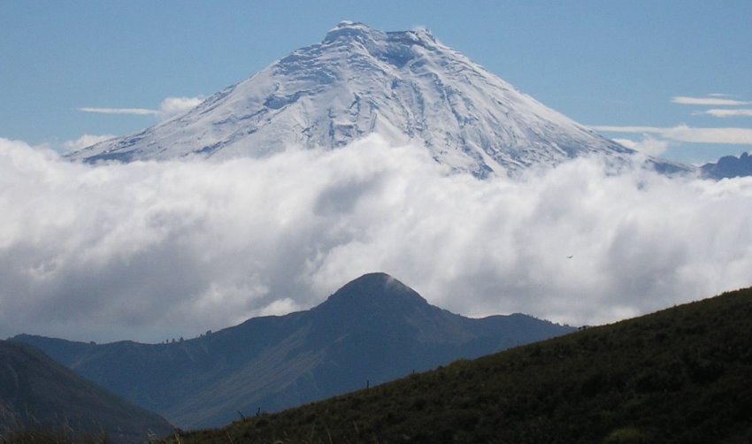 Cotopaxi - 5897 metres - second highest mountain in Ecuador