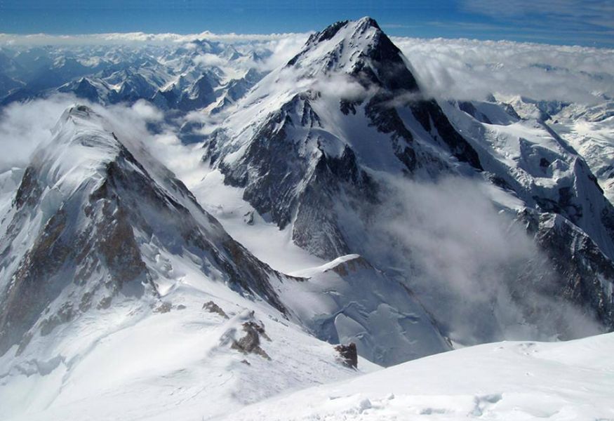 Gasherbrum I from Gasherbrum II