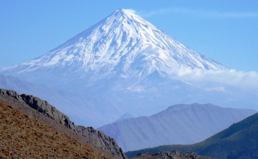 Mount Damavand - highest mountain in Iran